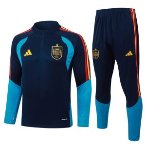 Survetement Espagne Training 2026 2027 Bleu Sombre