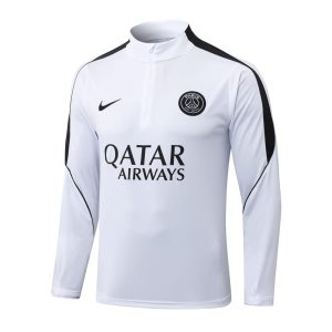 Survetement PSG Training 2026 2027 Blanc Noir