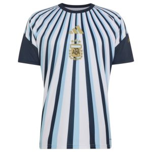 Maillot Argentine Domicile Pre-Match 2026 2027 Blanc (1)