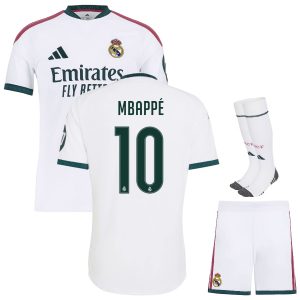 Maillot Madrid Kit Enfant Real Domicile 2026 2027 Mbappe