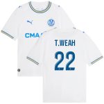 Maillot OM Domicile 2026 2027 Weah (1)