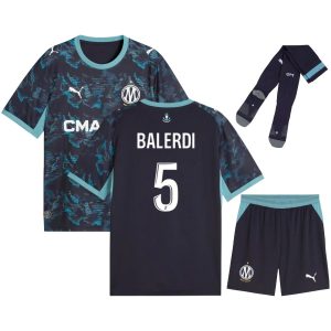 Maillot OM Kit Enfant Exterieur 2026 2027 Balerdi