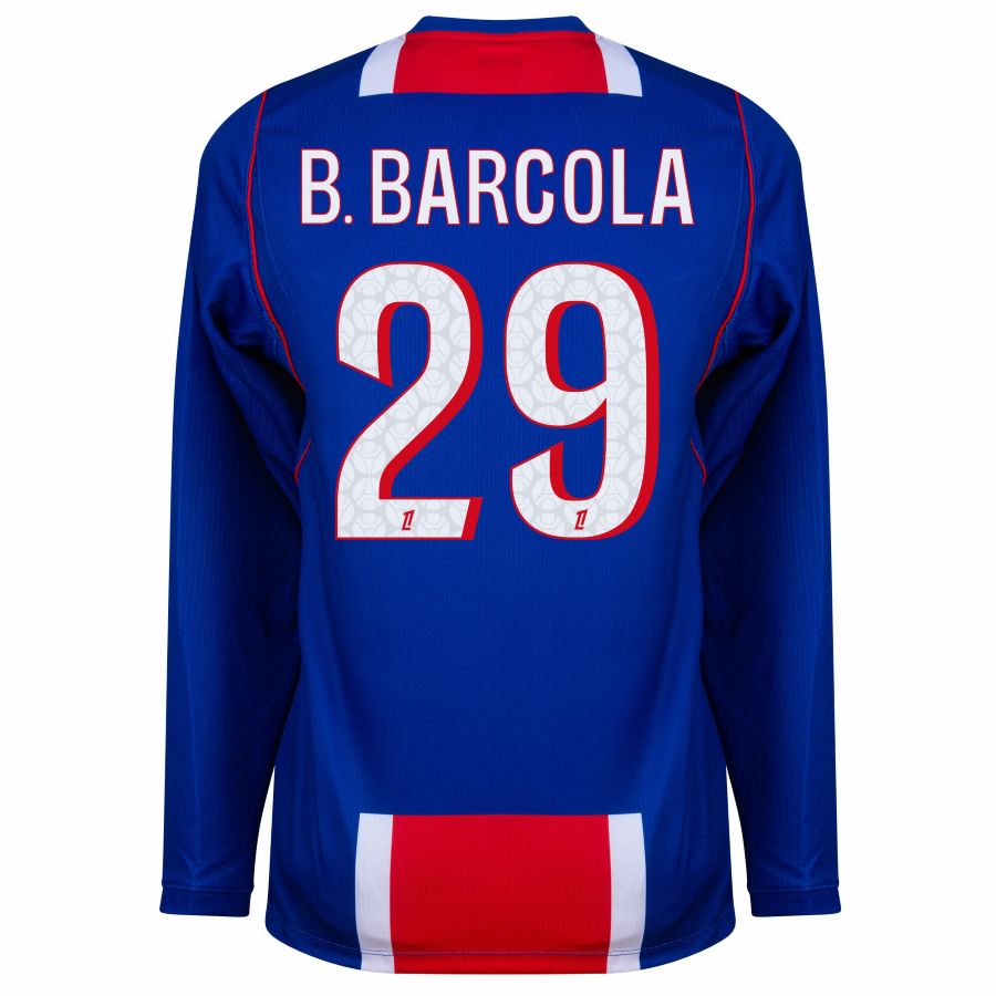 Maillot PSG Domicile 2026 2027 Manches Longues Barcola (2)