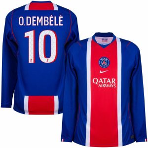 Maillot PSG Domicile 2026 2027 Manches Longues Dembele (1)