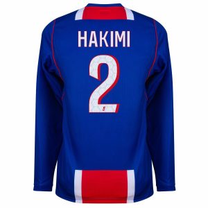 Maillot PSG Domicile 2026 2027 Manches Longues Hakimi (2)