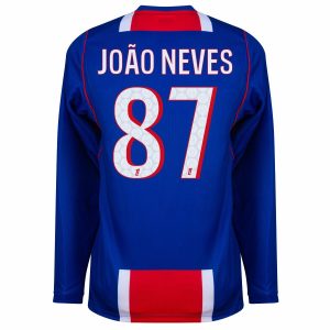 Maillot PSG Domicile 2026 2027 Manches Longues Joao Neves (2)