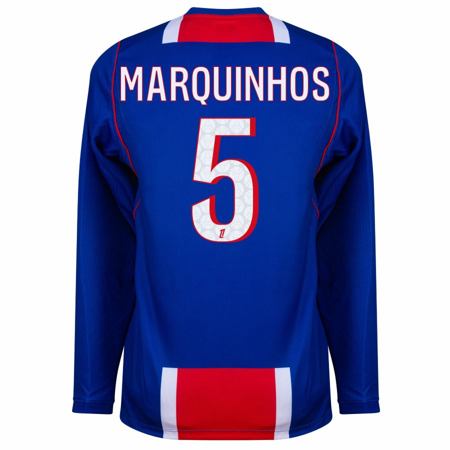 Maillot PSG Domicile 2026 2027 Manches Longues Marquinhos – Image 2