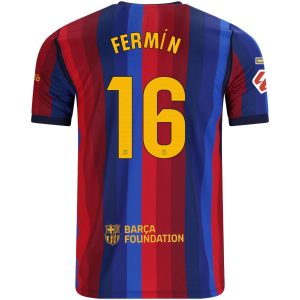 Maillot Barca Domicile 2026 2027 Fermin (2)