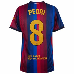 Barca Home Shirt 2026 2027 Pedri (2)