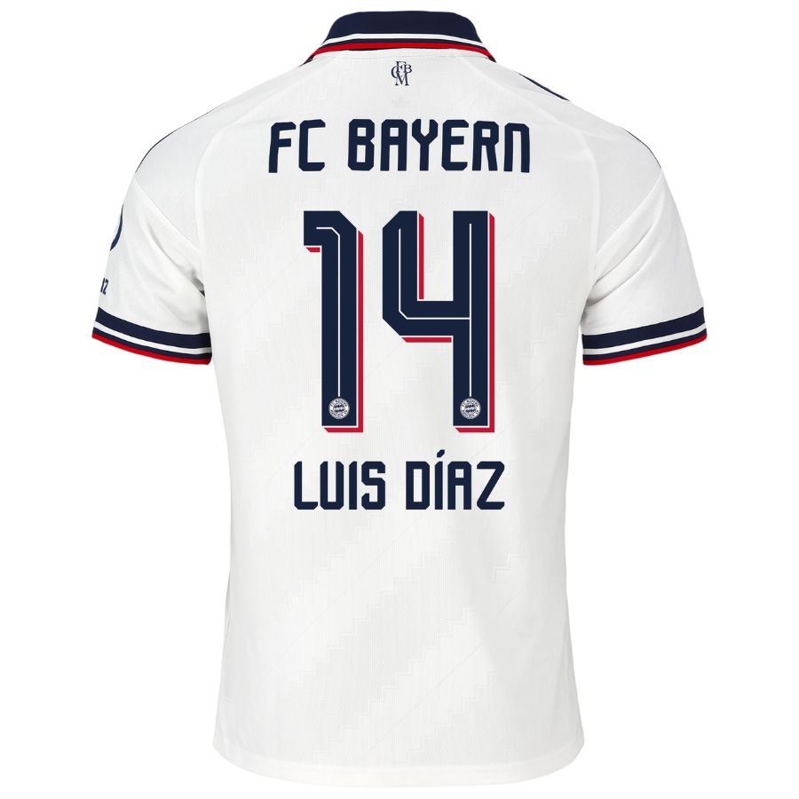 Maillot Bayern Munich Exterieur 2026 2027 Luis Diaz