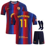 Maillot Kit Enfant Barca Domicile 2026 2027 Raphinha