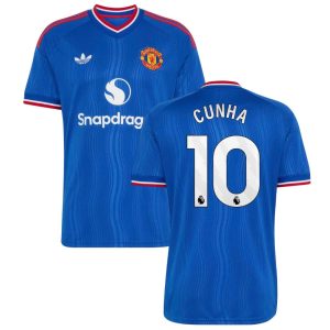 Maillot Manchester United Exterieur 2026 2027 Cunha