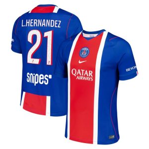 PSG Home Shirt 2026-2027 Lucas Hernandez