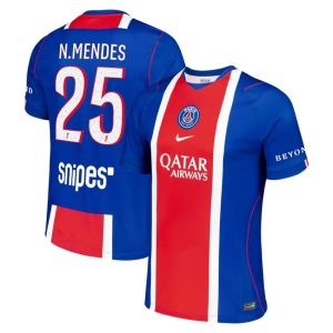 PSG Home Jersey 2026 2027 Mendes