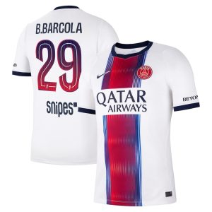 PSG Away Jersey 2026 2027 Barcola