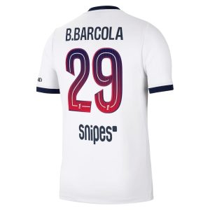 PSG Away Jersey 2026 2027 Barcola