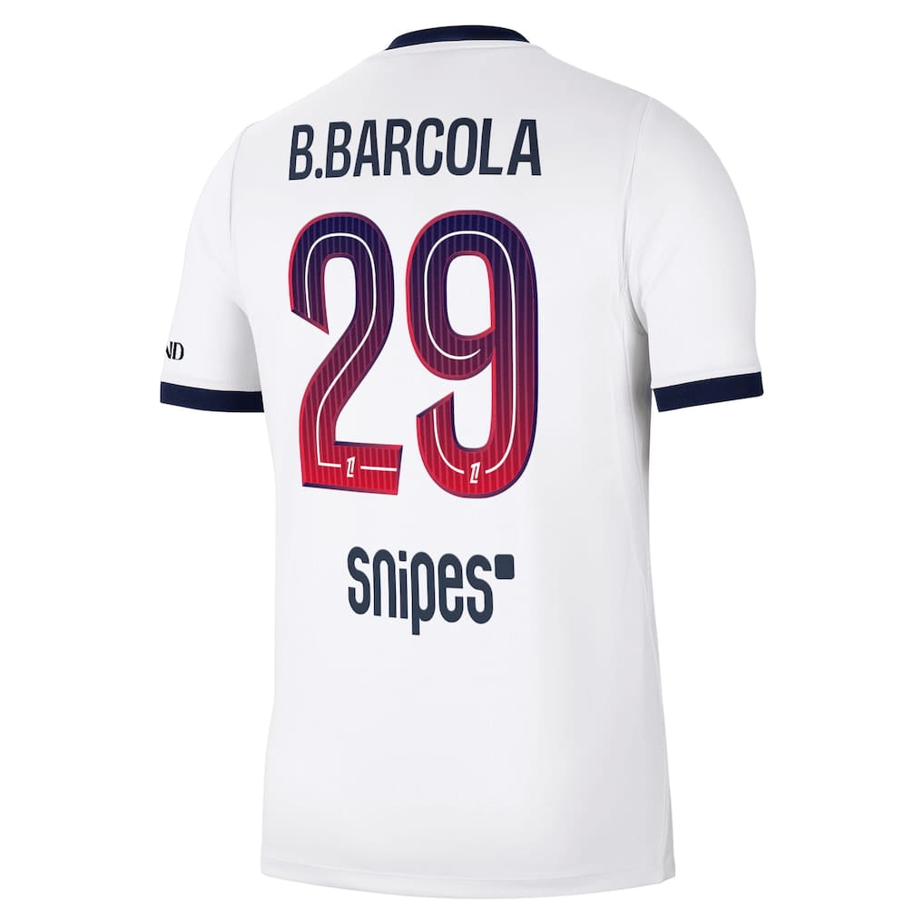 Maillot PSG Exterieur 2026 2027 Barcola