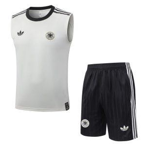 Debardeur Short Allemagne 2026 2027 Blanc Cassé