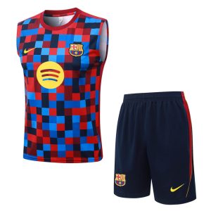 Debardeur Short Barca 2026 2027 Bleu Rouge