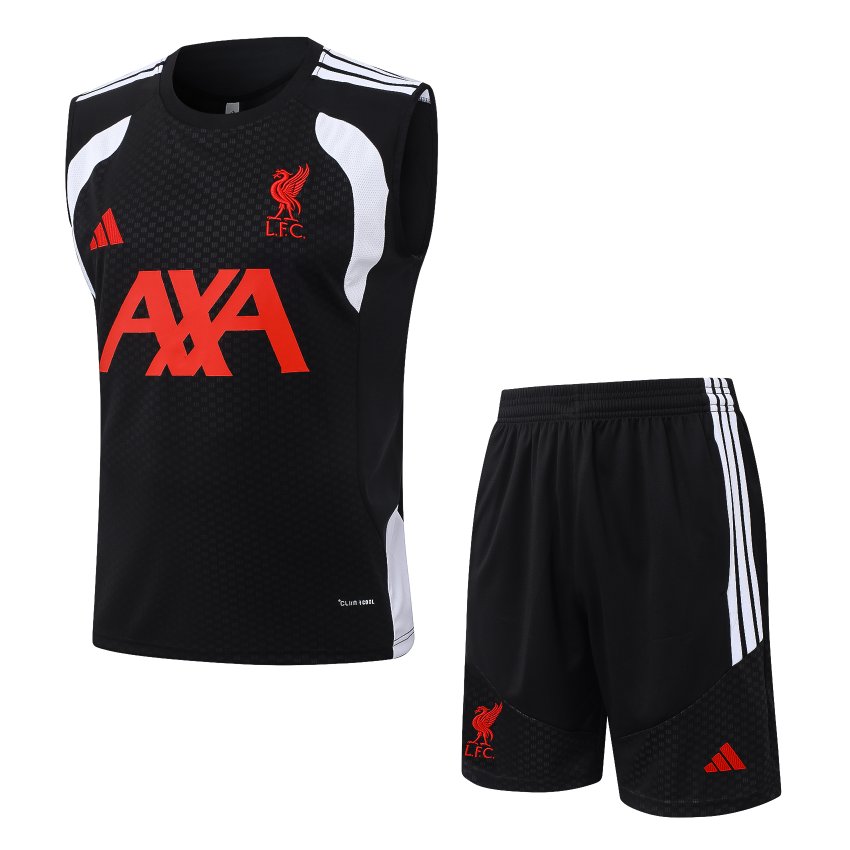 Debardeur Short Liverpool 2026 2027 Noir Blanc