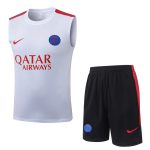 Debardeur Short PSG 2026 2027 Blanc Rouge