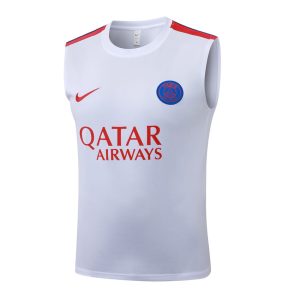 Debardeur Short PSG 2026 2027 Blanc Rouge