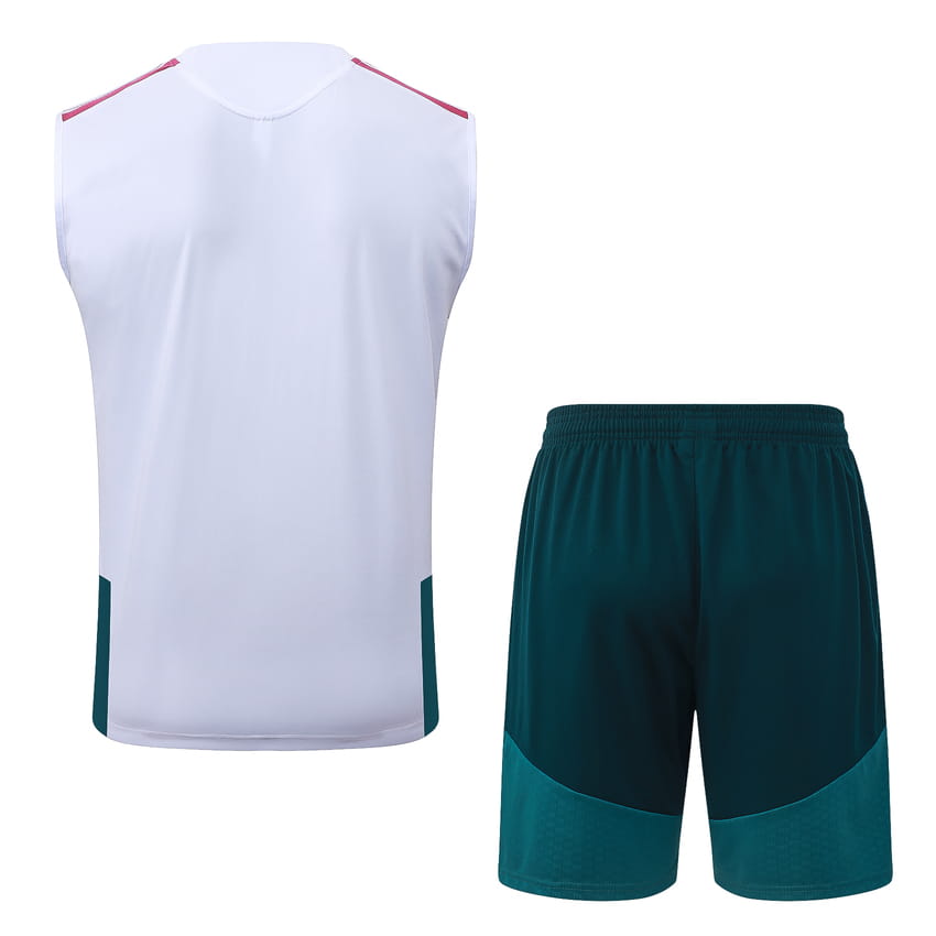 Debardeur Short Real Madrid 2026 2027 Blanc Rouge