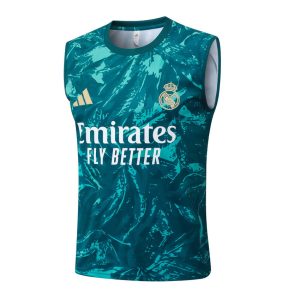 Debardeur Short Real Madrid 2026 2027 Vert Nuit