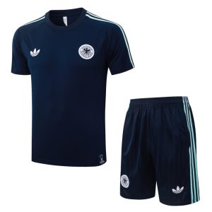 Ensemble Maillot Short Allemagne 2026 2027 Bleu Nuit