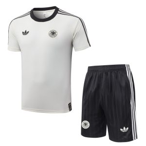 Ensemble Maillot Short Argentine 2026 2027 Blanc Cassé