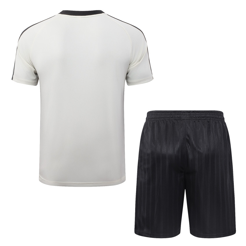 Ensemble Maillot Short Argentine 2026 2027 Blanc Cassé