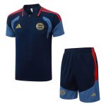 Ensemble Maillot Short Bayern Munich 2026 2027 Bleu Sombre