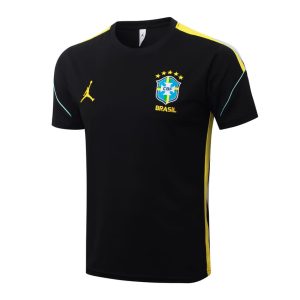 Brazil 2026-2027 Jersey and Shorts Set - Black and Yellow