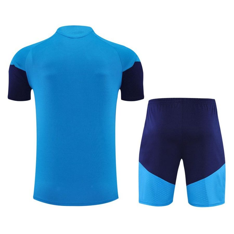 Ensemble Maillot Short Espagne 2 Etoiles 2026 2027 Bleu Clair (2)