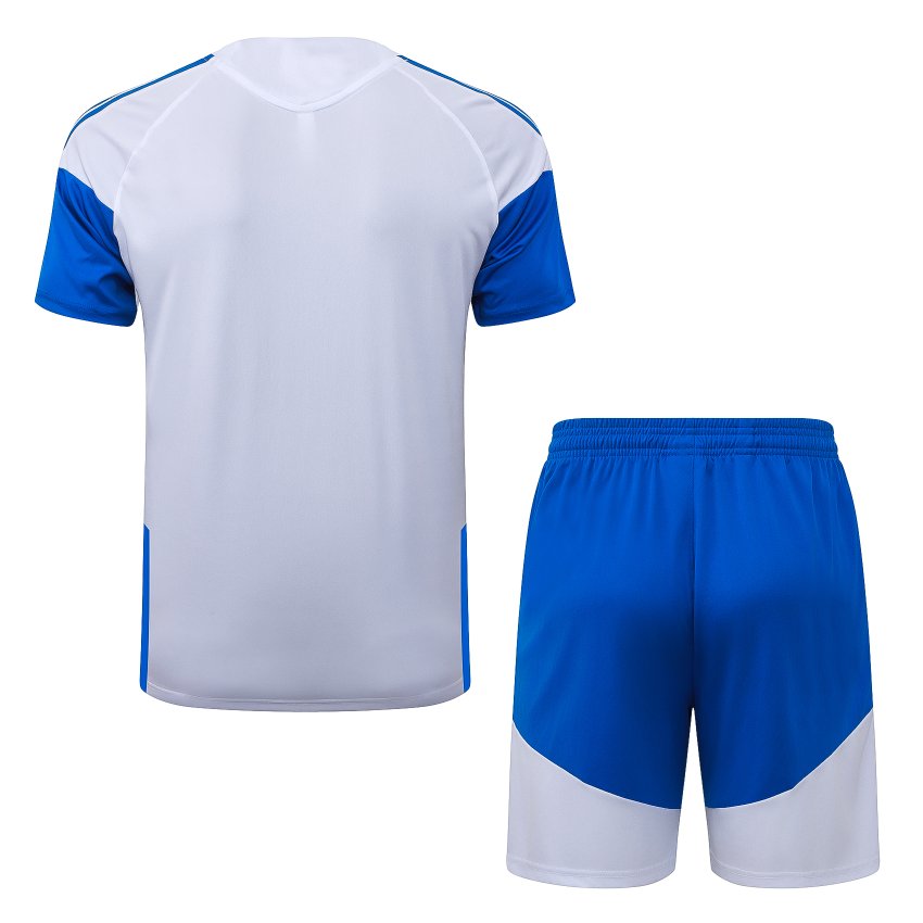 Ensemble Maillot Short Juventus 2026 2027 Blanc Bleu
