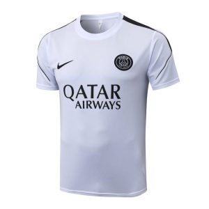 Ensemble Maillot Short PSG 2026 2027 Blanc Noir