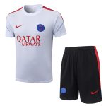 Ensemble Maillot Short PSG 2026 2027 Blanc Rouge