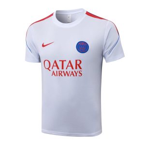 Ensemble Maillot Short PSG 2026 2027 Blanc Rouge