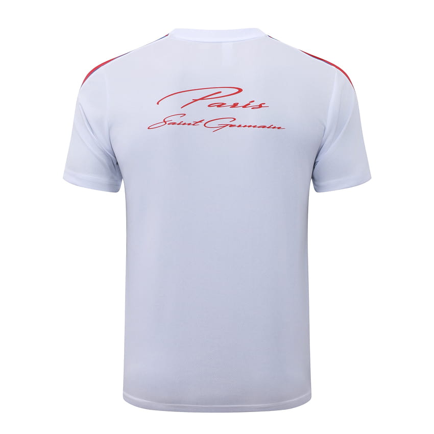 Ensemble Maillot Short PSG 2026 2027 Blanc Rouge