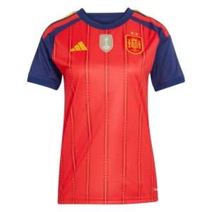 Maillot Espagne Femme Domicile 2 étoiles Champions 2026 (1)