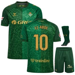 Betis Seville Away Kids Kit Jersey 2026 2027 Abde