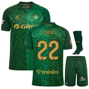 Betis Seville Away Kids Kit Jersey 2026 2027 Isco