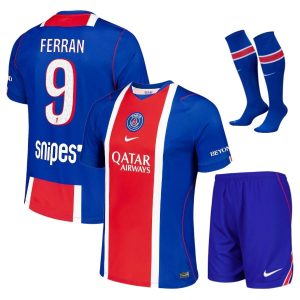 PSG Home Kit for Kids 2026-2027 Ferran