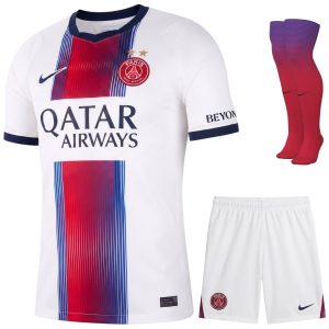 Maillot Kit Enfant PSG Exterieur 2026 2027 2 Etoiles