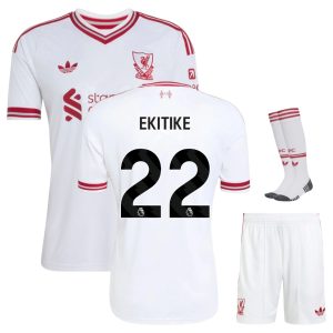Liverpool Kids Away Kit 2026/2027 Ekitike