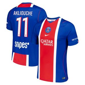 Maillot PSG Domicile 2026 2027 Akliouche (1)