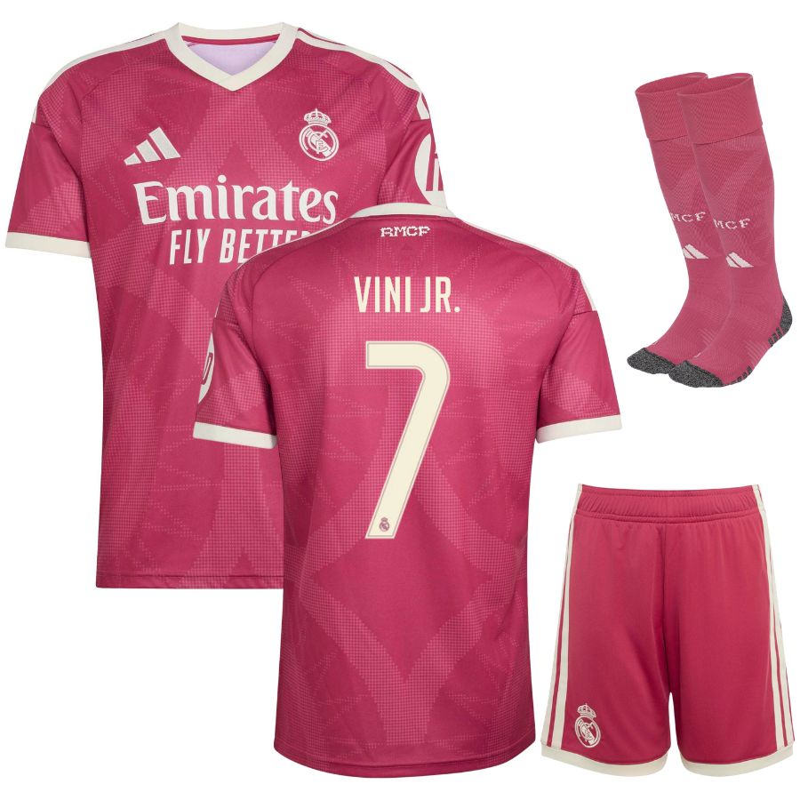 Maillot Real Madrid Kit Enfant Third 2026 2027 Vini Jr.