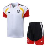 Survetement Allemagne Polo 2026 2027 Blanc Rouge