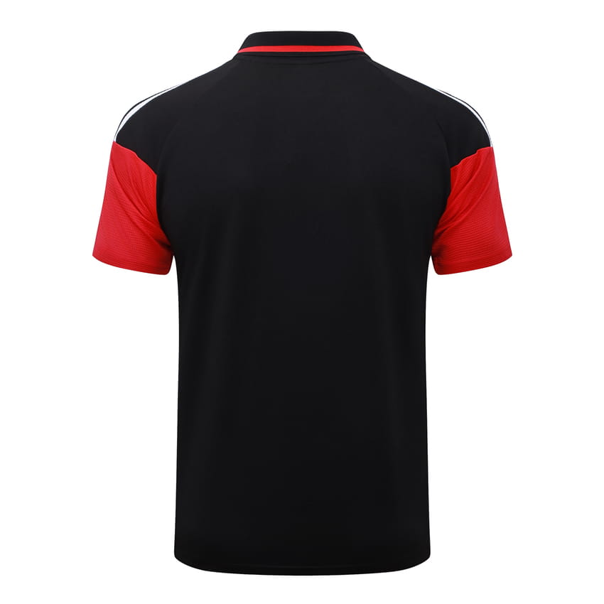 Survetement Allemagne Polo 2026 2027 Noir Rouge