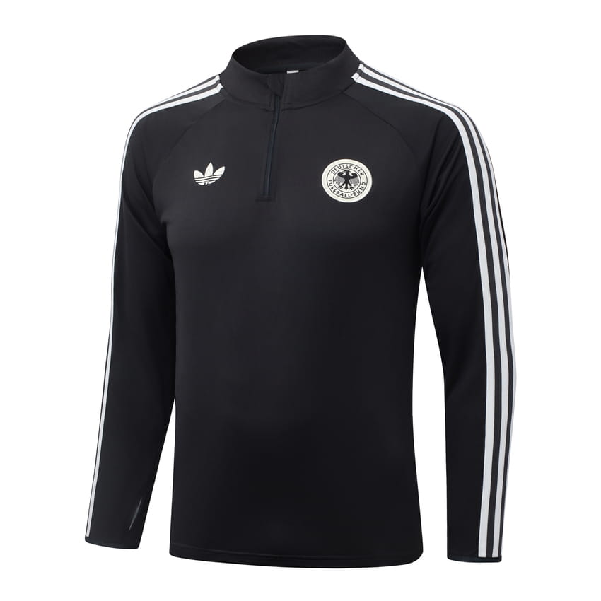 Survetement Allemagne Training 2026 2027 Noir Blanc